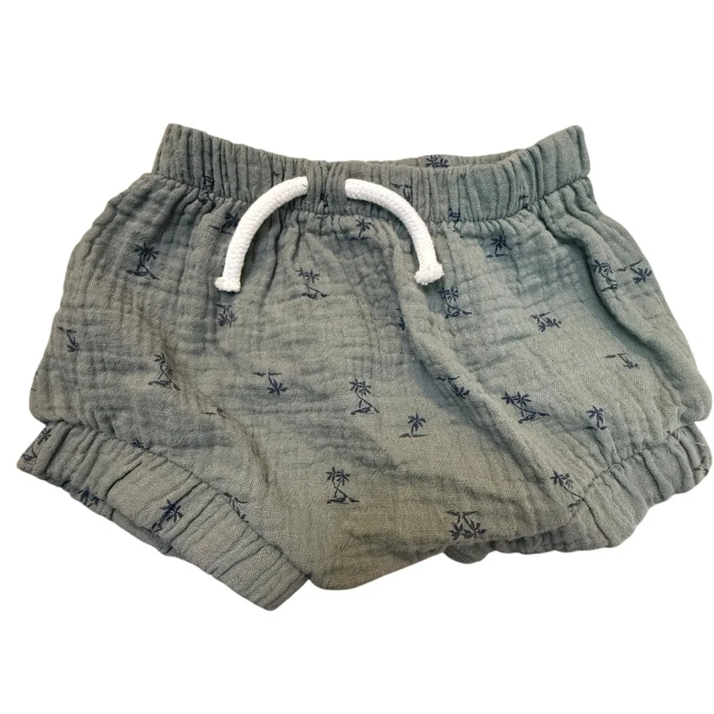 Carters‎ Baby Outfit Set 3 Month Green Palm Tree 2 Piece Set NWT